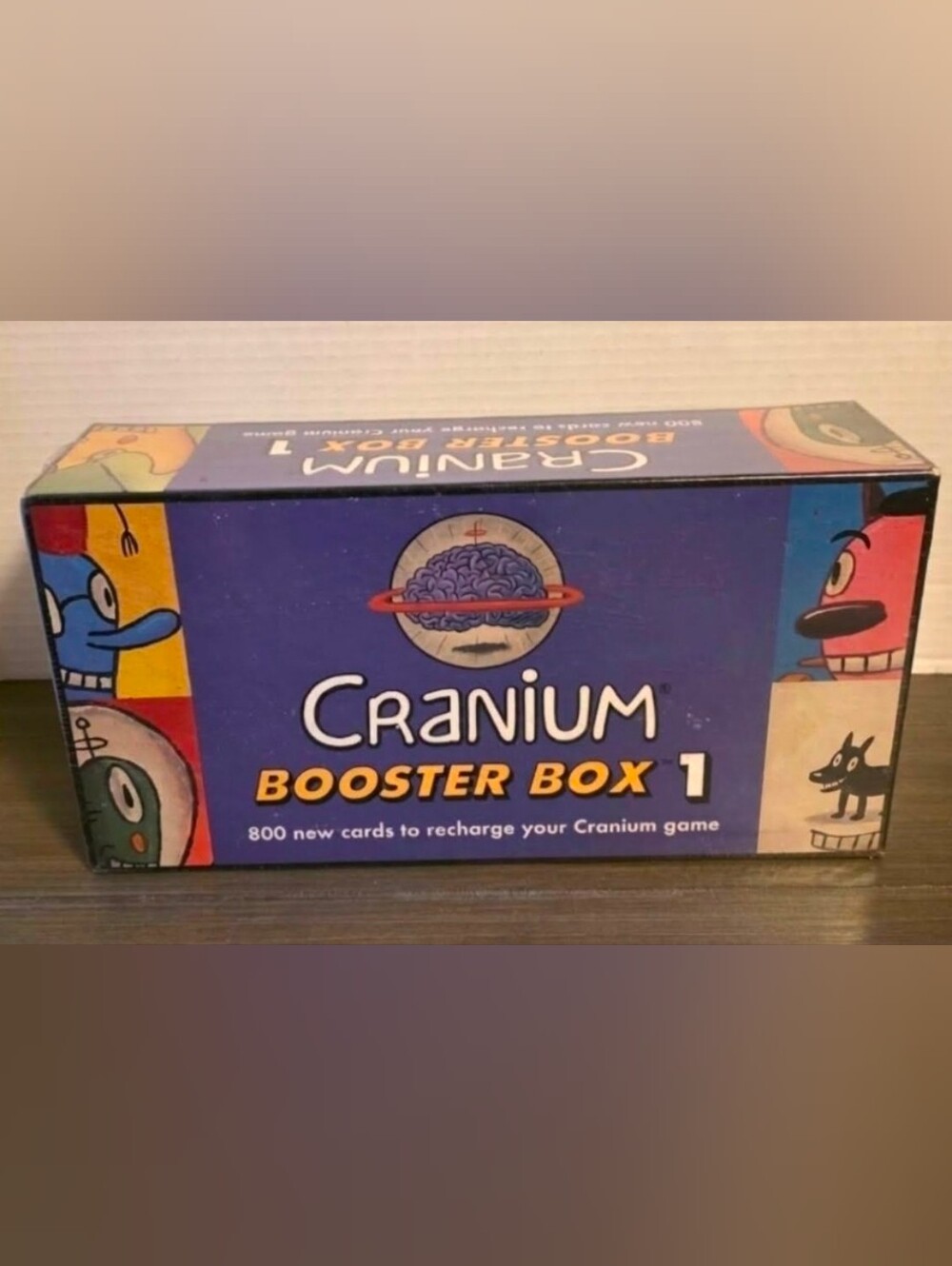Cranium Game Booster Box 1, NEW - FACTORY SEALED - 800 New Cards for Cranium